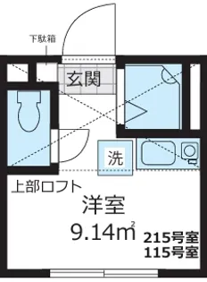 Belforma【2階】の間取り