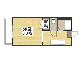 マーガレットM【1階】の間取り