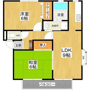 茨城県つくば市二の宮1【アパート】の間取り