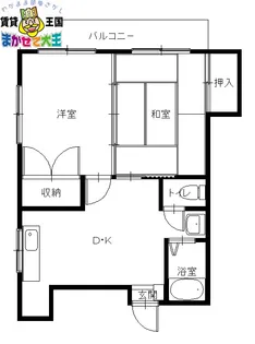 Maetel・kanegae ~メーテル・カネガエ~【3階】の間取り