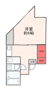 東京都文京区本駒込4【マンション】の間取り