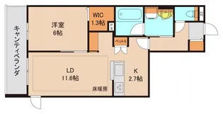 プレミアメゾン【3階】の間取り