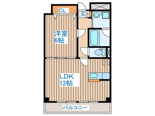 サークル10ビル【9階】の間取り