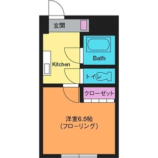 ボンメゾン本厚木【3階】の間取り