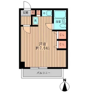 シュテルン和光【4階】の間取り
