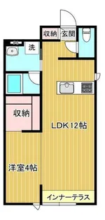 熊本県菊池郡大津町大字杉水【アパート】の間取り