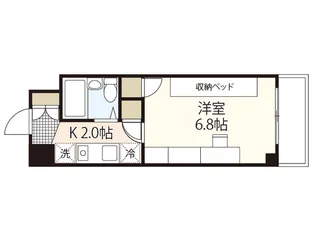 クルーズマンション【5階】の間取り