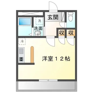 パークハウスタカシ【2階】の間取り