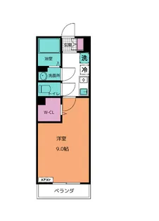 アクシヴV【1階】の間取り
