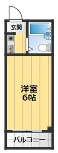 淡路エンビィハイツ【3階】の間取り