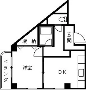 ビオトープ宝津【1階】の間取り