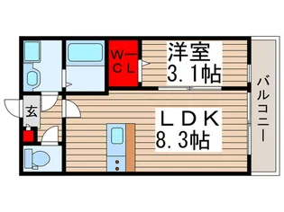 Best Stage南区辻8丁目IV【2階】の間取り