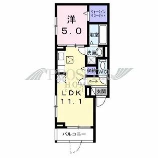 ロイヤルメゾン巽北【1階】の間取り