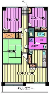 埼玉県さいたま市南区沼影2【マンション】の間取り