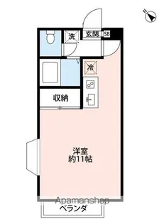 コスモ鎌ヶ谷【1階】の間取り