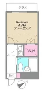 ラ・ロシェル【1階】の間取り