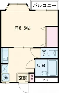 オープレー南烏山【2階】の間取り