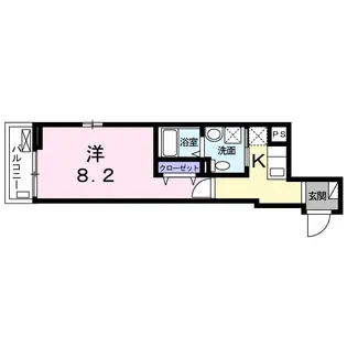 カサ・デ・三軒茶屋【1階】の間取り