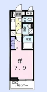 埼玉県志木市柏町5【アパート】の間取り