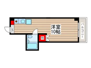 立川パレス527【3階】の間取り