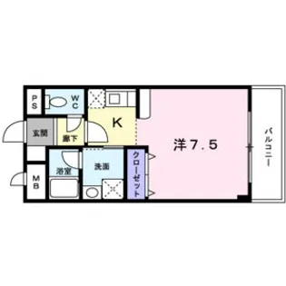 ハウス・ピリカ【2階】の間取り