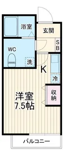 ロワール湘南 G【2階】の間取り