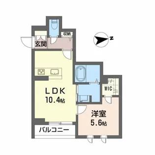 ザ・ガーデンコートハウス別館【2階】の間取り
