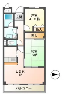 エクセレンス【3階】の間取り