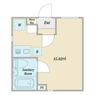 プラチナフォルム上野秋葉原EAST【4階】の間取り