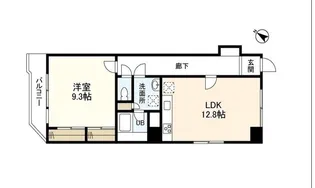 東京都渋谷区南平台町【マンション】の間取り