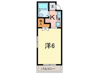 ヴィラ田中町【3階】の間取り