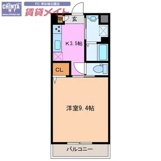 フェニックスSK【1階】の間取り