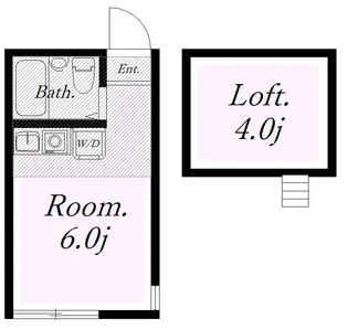 ユナイト 田浦パルタージュ【1階】の間取り