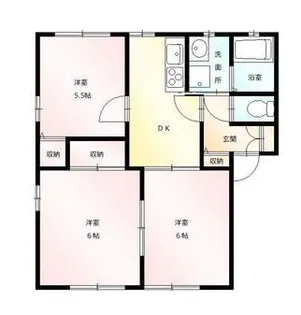 グリーンパーク【2階】の間取り