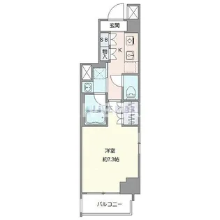 クレヴィスタ亀戸V【6階】の間取り