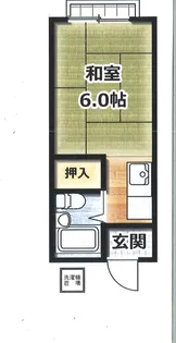 タカセハイツ【2階】の間取り