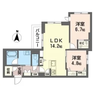 ターンベーリーレジデンス経堂【3階】の間取り