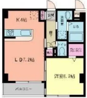 ルートホワイトIII【3階】の間取り