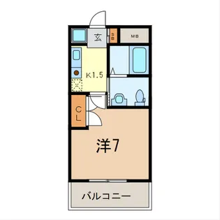 JCアベニューみずほ台【3階】の間取り