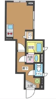 東京都中野区弥生町3【マンション】の間取り