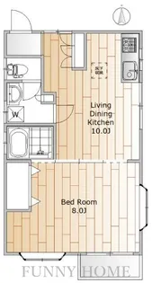 グレース永福No.5【1階】の間取り