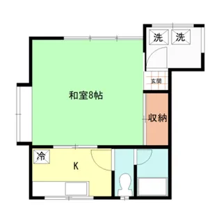 コーポみかづき【2階】の間取り