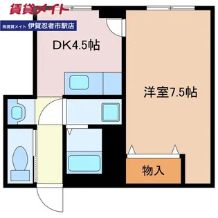 大藪第5ビル【2階】の間取り