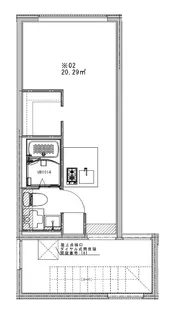 クレドコート西荻窪【3階】の間取り