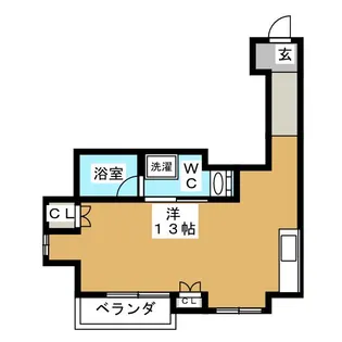コリーヌ祐天寺【2階】の間取り
