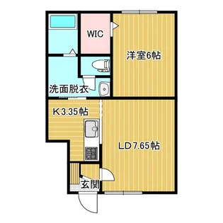 イルニード【1階】の間取り