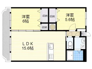 ラディアンス【3階】の間取り