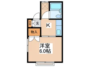 和泉荘【1階】の間取り