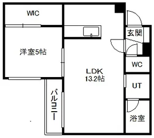 マ・メゾン山鼻【4階】の間取り