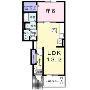 ソーシャル コート【1階】の間取り